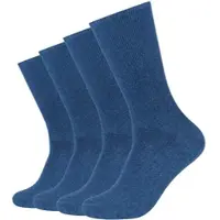 Camano Socken "comfort", Herren, Gr. 43-46, denim melange, Baumwollmischung, Socken Socken, superweiche Bündchen, venenfreundliche Socken