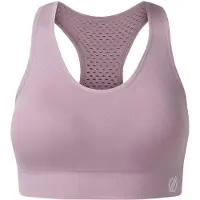 Dare 2b Damen-Sport-BH Don't Sweat It II, Farbe: Mauve Shadow. (Modellnummer: DWU384)