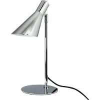 Dyberg Larsen Tischlampe DL12, chrom, Höhe 39,5 cm, Metall
