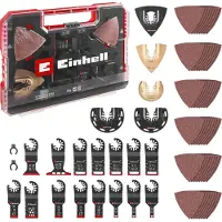 Einhell Multitool-Set 70-teilig, in XXL-PLUS-CASE, Sägeblatt-Satz