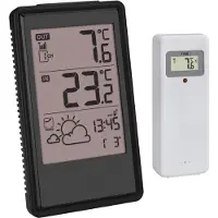 TFA-Dostmann Funk-Wetterstation, schwarz, 35.1170.01,