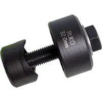 RUKO 109400, Schraubenlocher, Stahl, Schwarz, 4 cm, 420 g, 1 Stück(e)