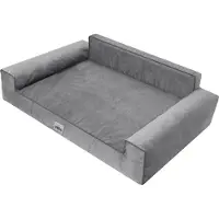 TexCorp Hundebett "Glamour" L 78×53 cm | Hundebett, Hundekissen, Bett, Kissen, Hundeliegen, Hundesofa | Doggy