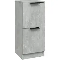 Syfax Sideboard Betongrau 30x30x70 cm Holzwerkstoff