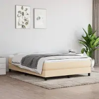 Syfax Taschenfederkernmatratze Mittel Creme 140x200x20 cm Stoff
