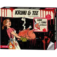 Roth Krimi & Bio-Tee-Adventskalender - 24 Bio-Teesorten & 24 Kurzkrimis zum Lesen - Tee Adventskalender für Krimifans, ohne Schokolade