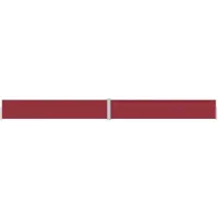 Syfax Seitenmarkise Ausziehbar Rot 117x1200 cm