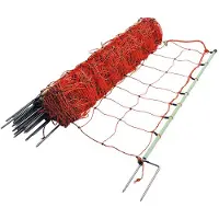 Gallagher Schafsnetz Rot (90 cm / Double Pin) - 50 Meter