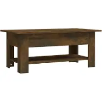 Syfax Couchtisch Räuchereiche 102x55x42 cm Holzwerkstoff