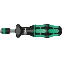 Wera Serie 7400 Kraftform einstellbare Drehmomentschraubendreher (0,1-3,0 Nm) mit Rapidaptor Schnellwechselfutter, art. no. 7441 x 1/4" x 1,2-3,0 N m