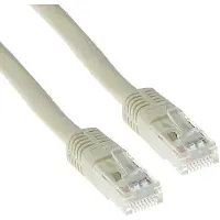 ACT UTP CAT6A 0.25m, 0,25 m, Cat6a, U/UTP (UTP), RJ-45, RJ-45, Elfenbein