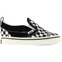 Vans Kinderschuhe Slip-On V GEO CHECK BLACK/WHITE kind