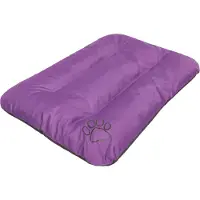 HOBBYDOG Hundekissen Hundematraze Schlafplatz Hundebett Tierbett Hundekissen Katzenbett - Eco - 115 x 80 cm [Größe: XXL] - Pflaume