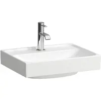 Laufen MEDA Handwaschbecken, unterbaufähig, 450x350mm, 1 Hahnloch, ohne Überlauf, H8151117571111, Farbe: Weiß Matt