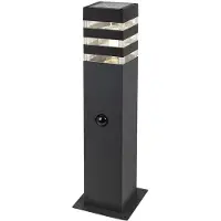 Rabalux ANKARA, Bodenbeleuchtung für den Außenbereich, Anthrazit, Aluminium, Kunststoff, IP44, Garten, Pfad, I