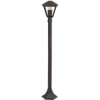 Rabalux PARAVENTO, Bodenbeleuchtung für den Außenbereich, Schwarz, Aluminium, IP44, Garten, Pfad, I