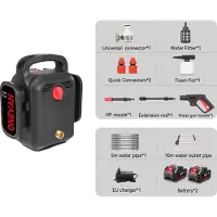 OEM Elektrischer Hochdruckreiniger, 3500W, kabelloses Design, 2 Batterien Set