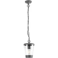 Rabalux 7268 Außenpendelleuchte Savano, E27, Aluminium, anthrazit, rund, ø160mm