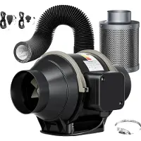OEM Lüfter, 360 m³/h Luftstrom, einstellbare Geschwindigkeitsregelung, 100mm