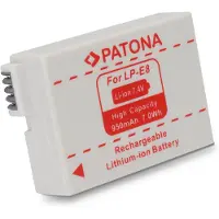 PATONA Akku für Canon LP-E8