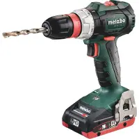 Metabo BS 18 LT BL Q, Schraubpistole, Pistolengriff, 1/2", Schwarz, Grün, Rot, 2100 RPM, 1,3 cm