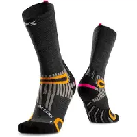 X-socks - Hike Anatomix Merino Crew - Wandersocken Gr 39-41 schwarz