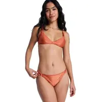 Roxy Bikini-Hose "Beachside Bohemia Moderate", Damen, Gr. XS, orange (ginger spice), Obermaterial: 84% Nylon, 16% Elasthan., Badehosen Bikini-Hose