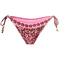 Roxy Bikini-Hose "Kerlina Hl Cheeky", Damen, Gr. XXL, pink (tiramisu kerlina border), Obermaterial: 87% Nylon, 13% Elasthan., Badehosen Bikini-Hose