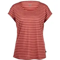 Stoic - Women's MerinoChill MMXX. Göteborg Loose Tee St - Merinoshirt Gr XS rot