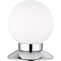 TRIO LED Tischlampe Princess 13cm chrom