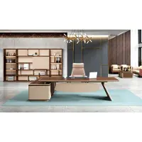 AEA Büromöbel Bürotisch Braun Arbeitstisch Schreibtisch Büro Tisch Holz