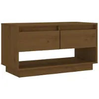 Sonstiges TV-Schrank Honigbraun 74x34x40 cm Massivholz Kiefer