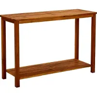 Syfax Garten Konsolentisch 110x40x75 cm Massivholz Akazie