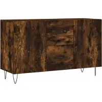 Syfax Sideboard Räuchereiche 100x36x60 cm Holzwerkstoff