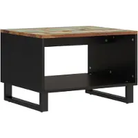 Syfax Couchtisch 60x50x40 cm Altholz Massiv