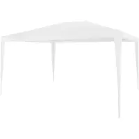 Syfax dkd-home-decor Partyzelt 3 x 4 x 2,55 m Weiß UV-beständig wasserfest