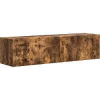 Syfax TV-Wandschrank 2 pcs Geräucherte Eiche 60 x 31 x 29,5 cm