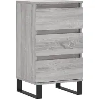 Syfax Sideboard Grau Sonoma 40x35x70 cm Holzwerkstoff