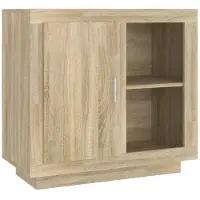 Syfax Sideboard Sonoma-Eiche 80x40x75 cm