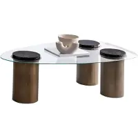 AEA Wohnzimmer Transparenter Couchtisch Edle Ablagetische Kaffeetisch