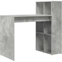 Syfax Schreibtisch Beton Grau Holzwerkstoff 108 x 55 x 103.5 cm