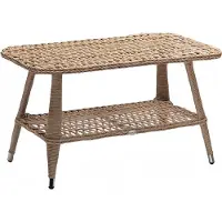 AEA Terrasse Design Hochwertig Couchtisch Tisch Luxus Beistelltisch Rattan Modern