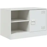 Sonstiges TV-Schrank Weiß 67x39x44 cm Stahl
