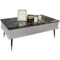 AEA Wohnzimmer Couchtisch Steinoptik Tisch Beistelltisch Sofa Tische Wohnzimmer