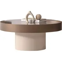 AEA Stilvoller Runder Couchtisch Designer Marmortisch Beistelltische