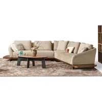 Xl Moebel Gmbh Polstersofa Ecksofa L-Form Sofa Wohnlandschaft Sofas Beige Modern