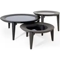 AEA Perfekte Wohnzimmer Set aus Stilvoll 2х Couchtische und Beistelltisch