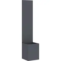 Syfax Garten Sichtschutz-Leinwand Anthrazit 32 x 32 x 150 cm