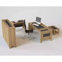 Xl Moebel Gmbh Moderner Brauner Schreibtisch Luxus Erweiterbare Möbel Holz Büro