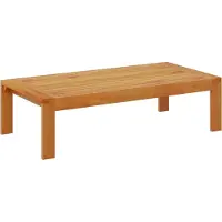 Syfax Gartentisch 100x50x27 cm Massivholz Akazie